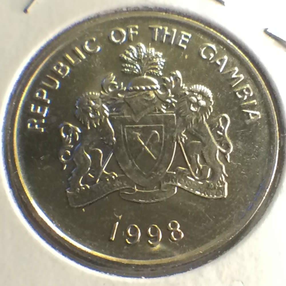 Gambia 1998  25 Bututs ( 25b ) - Reverse