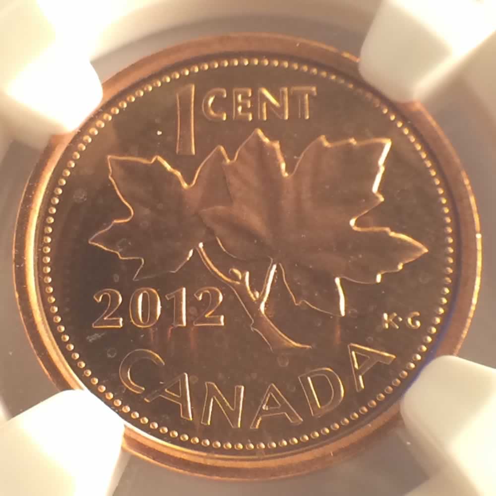 Canada 2012  Elizabeth II Non-Magnetic ( C1C ) - Reverse