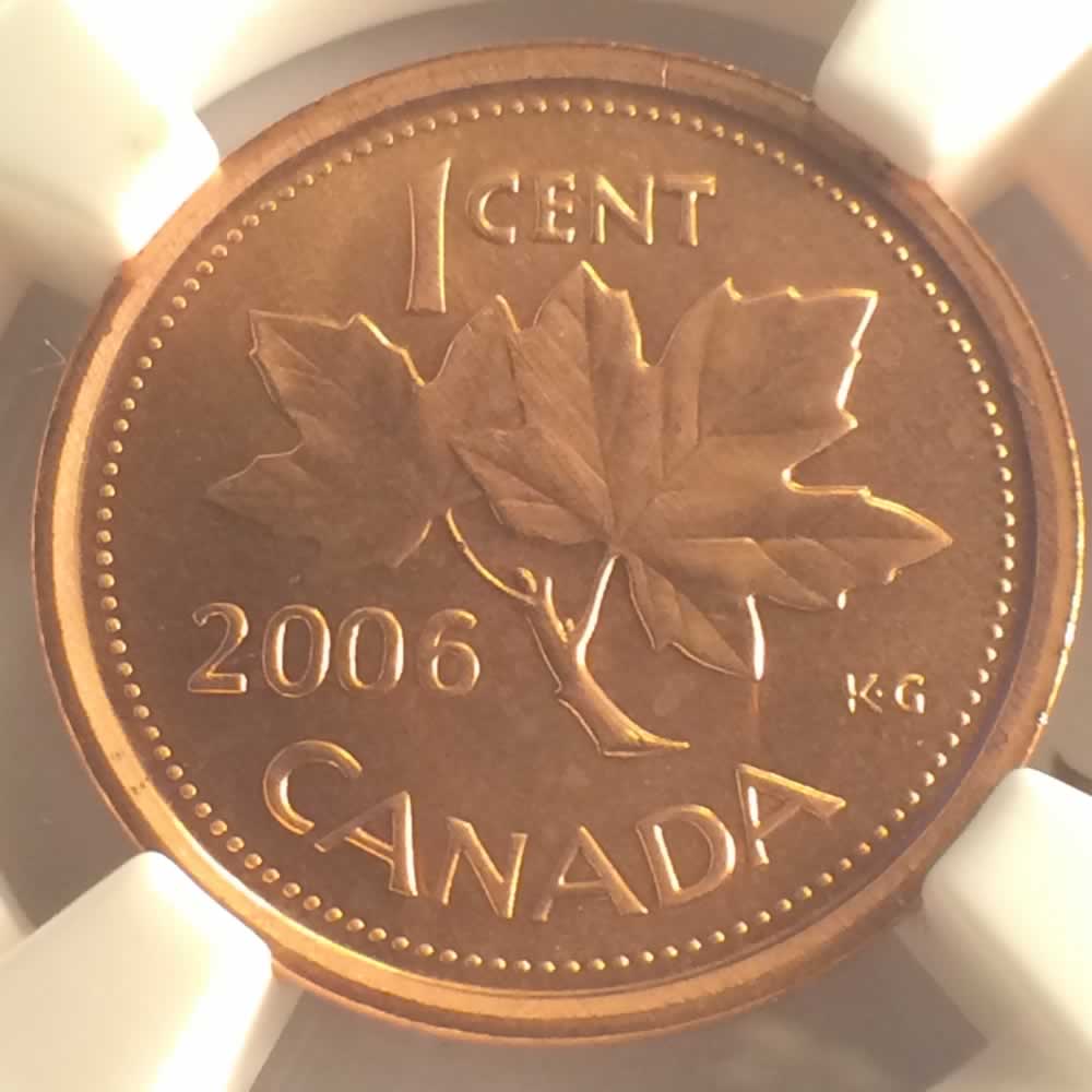 Canada 2006  Elizabeth II Logo Non-Magnetic ( C1C ) - Reverse