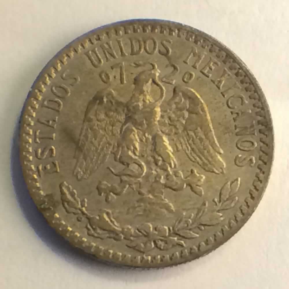Mexico 1928 Mo 20 Centavos - Silver ( S20C ) - Obverse