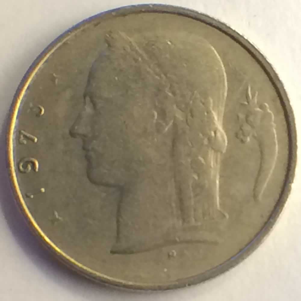 Belgium 1973  1 Franc - Dutch ( 1 BEF ) - Obverse