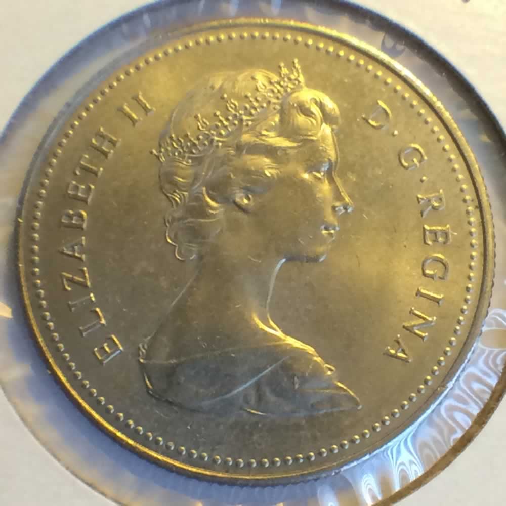 Canada 1980  Canadian Fifty Cents ( C50C ) - Obverse