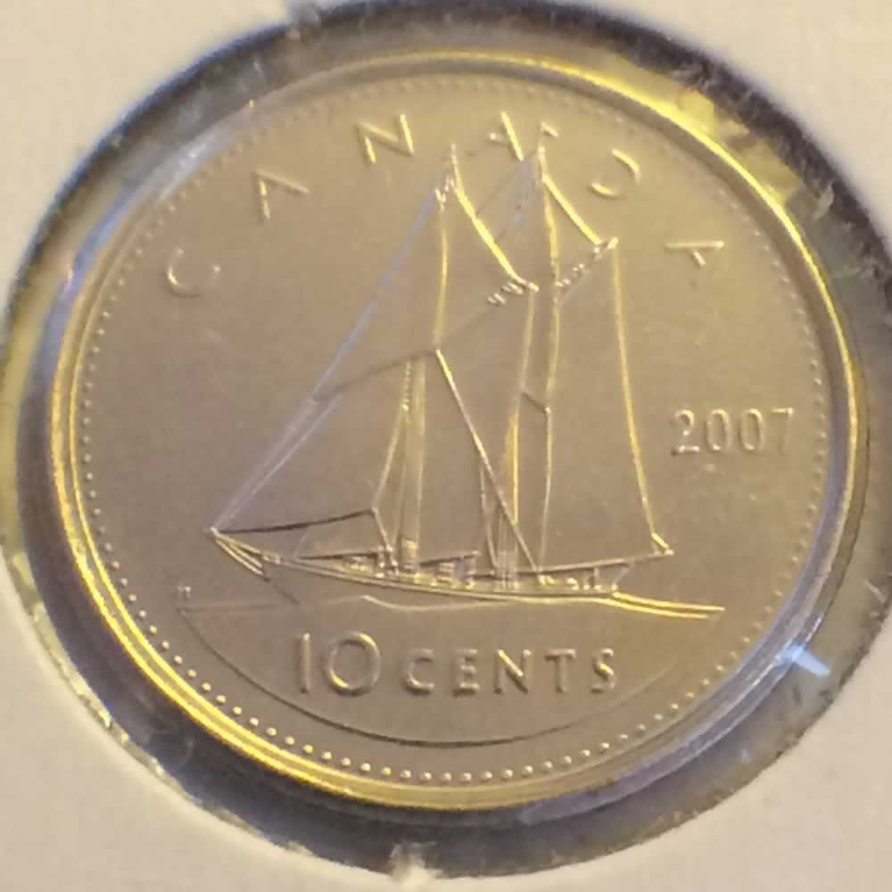 Canada 2007 L Canadian Dime ( C10C ) - Reverse