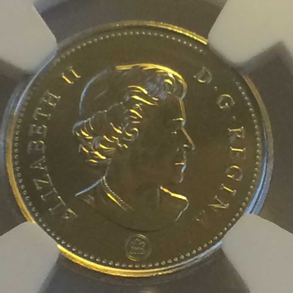 Canada 2014  Canadian Dime ( C10C ) - Obverse