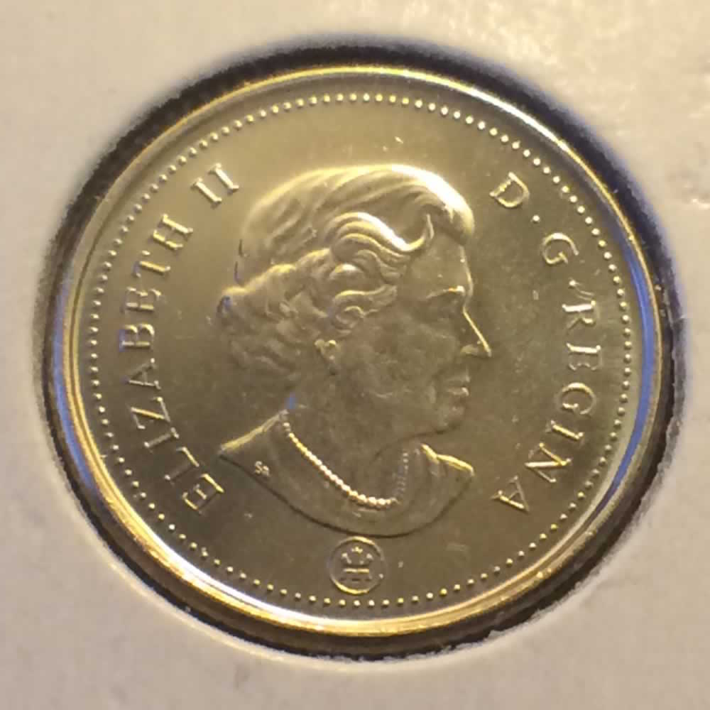 Canada 2013  Canadian Dime ( C10C ) - Obverse