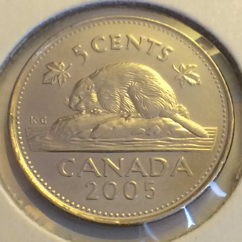 Canada 2005 P Canadian Nickel ( C5C ) - Reverse
