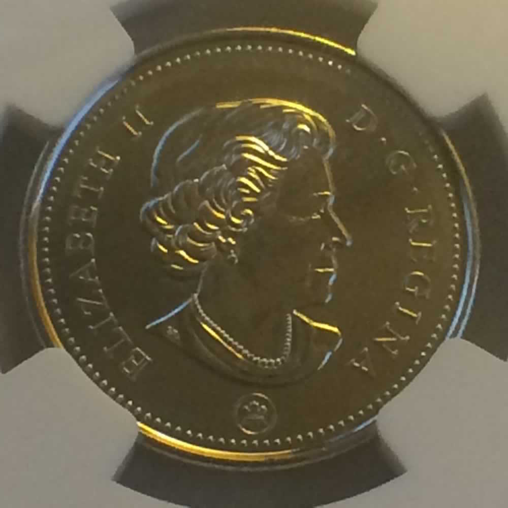 Canada 2014  Canadian Nickel ( C5C ) - Obverse