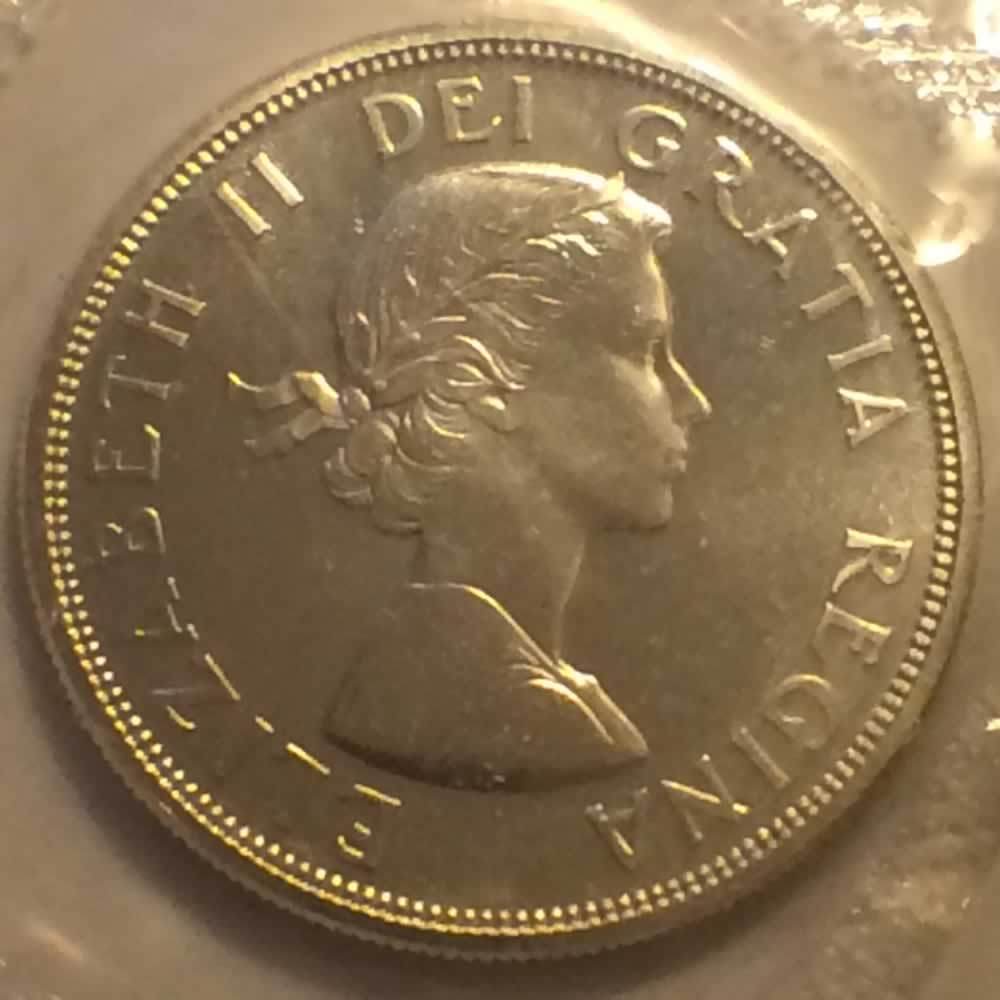 Canada 1964  Charlottetown Silver Dollar RCM ( CS$1 ) - Obverse