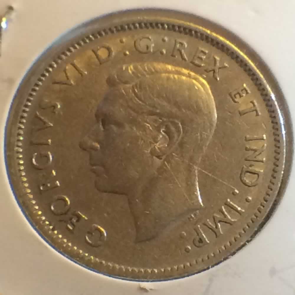 Canada 1940  Canadian 5 Cents ( C5C ) - Obverse