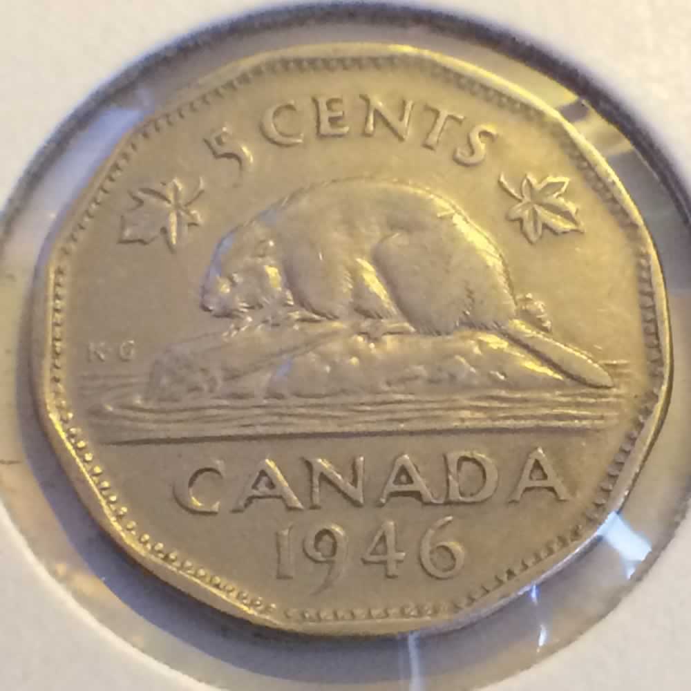 Canada 1946  Canadian Nickel ( C5C ) - Reverse