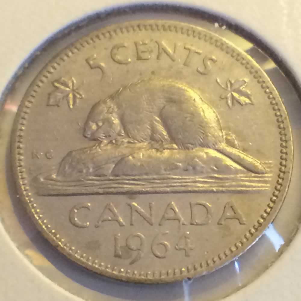 Canada 1964  Canadian Nickel ( C5C ) - Reverse