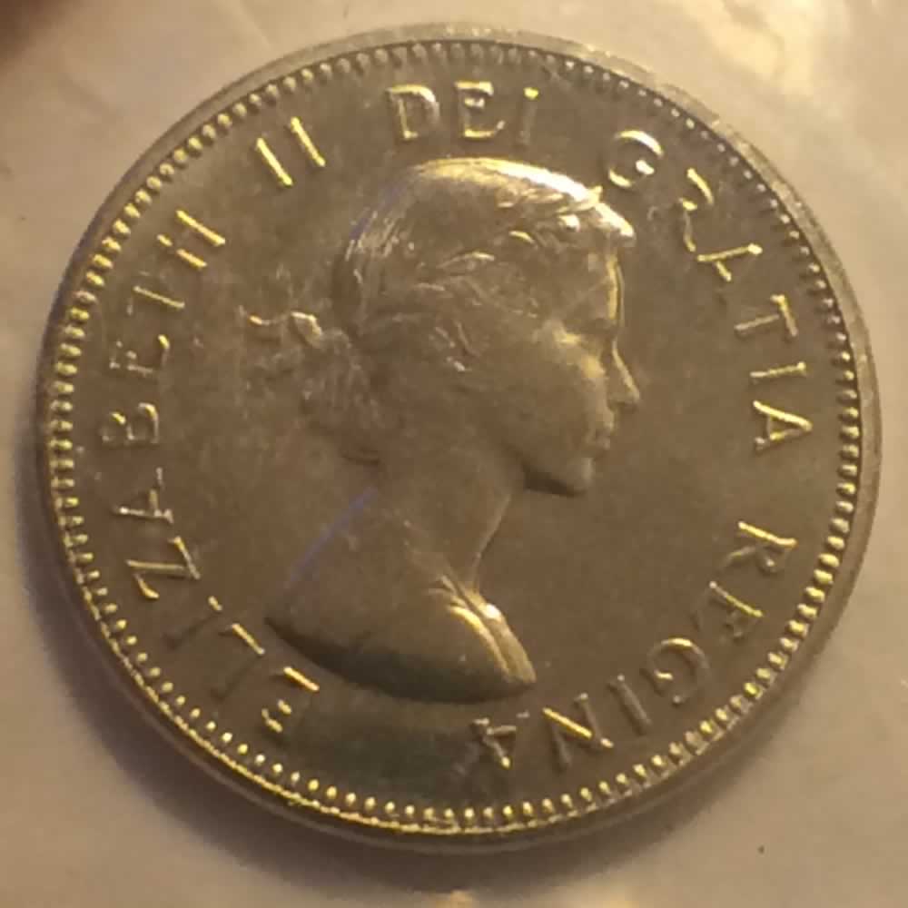 Canada 1964  Canadian Five Cent RCM ( C5C ) - Obverse