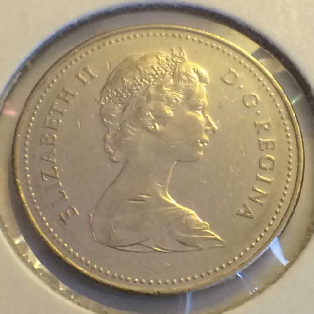 Canada 1981  Canadian Nickel ( C5C ) - Obverse