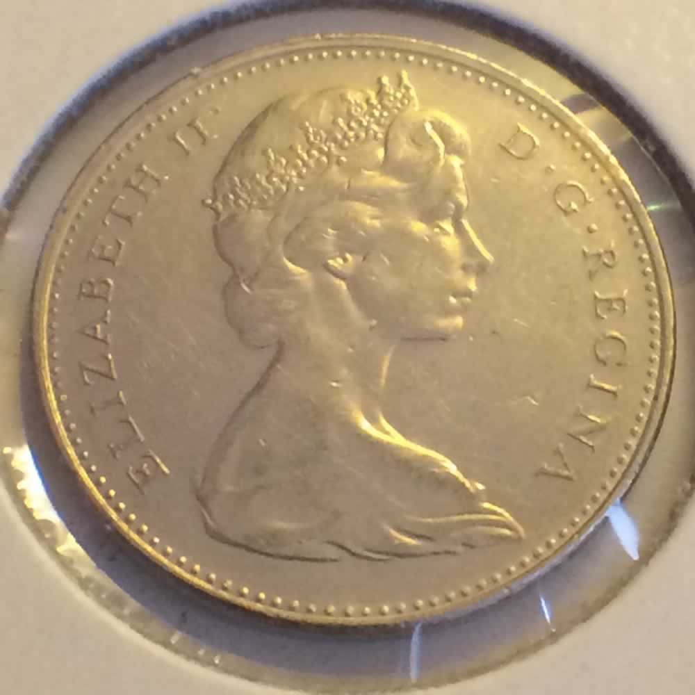 Canada 1973  Canadian Nickel ( C5C ) - Obverse