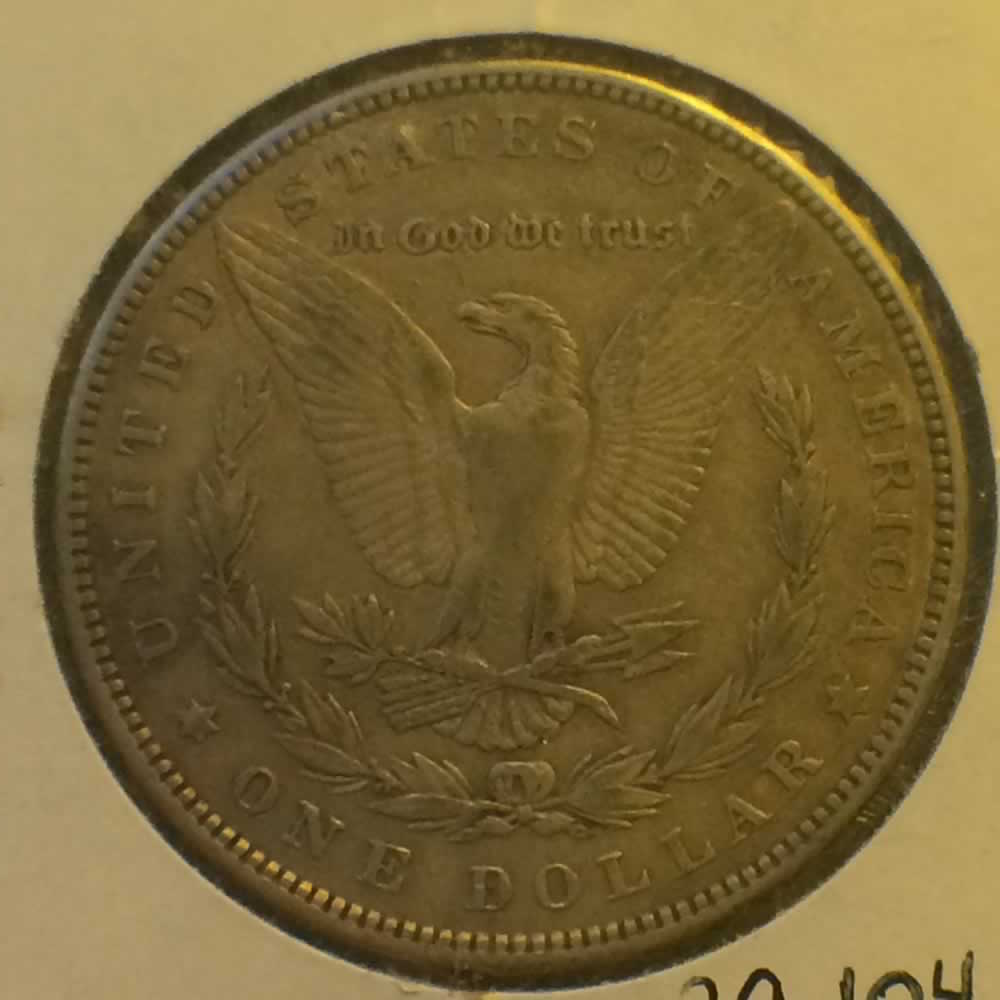 US 1881  Morgan Dollar ( S$1 ) - Reverse