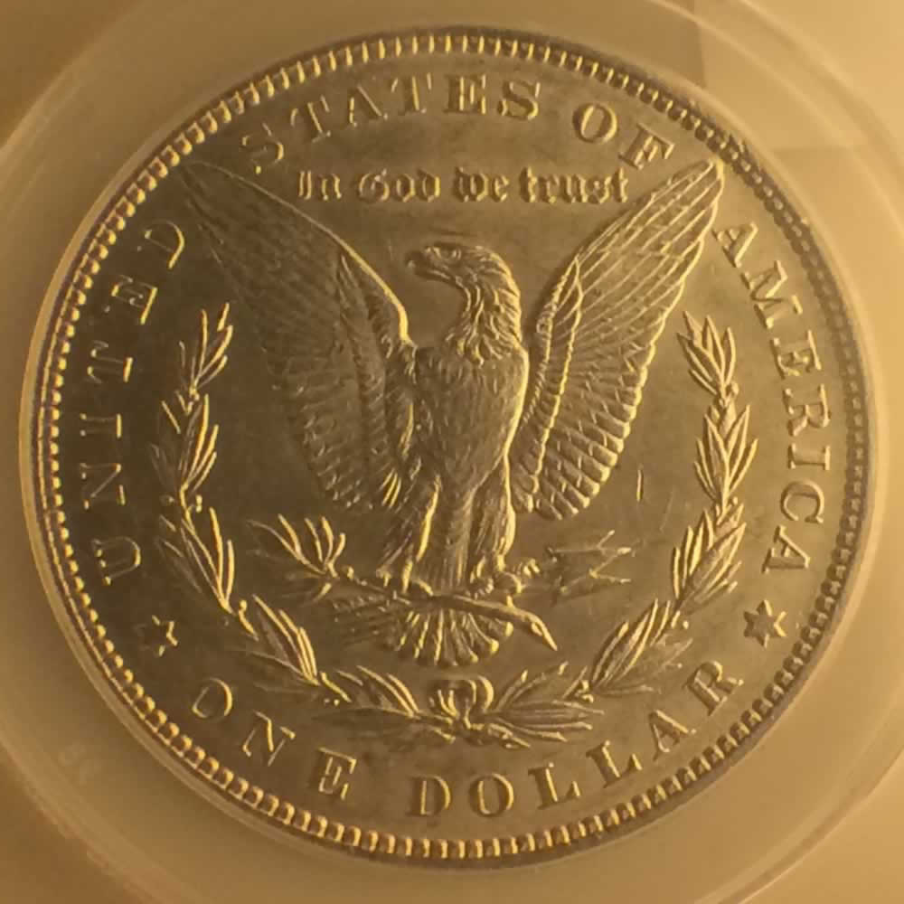US 1896  Morgan ( S$1 ) - Reverse