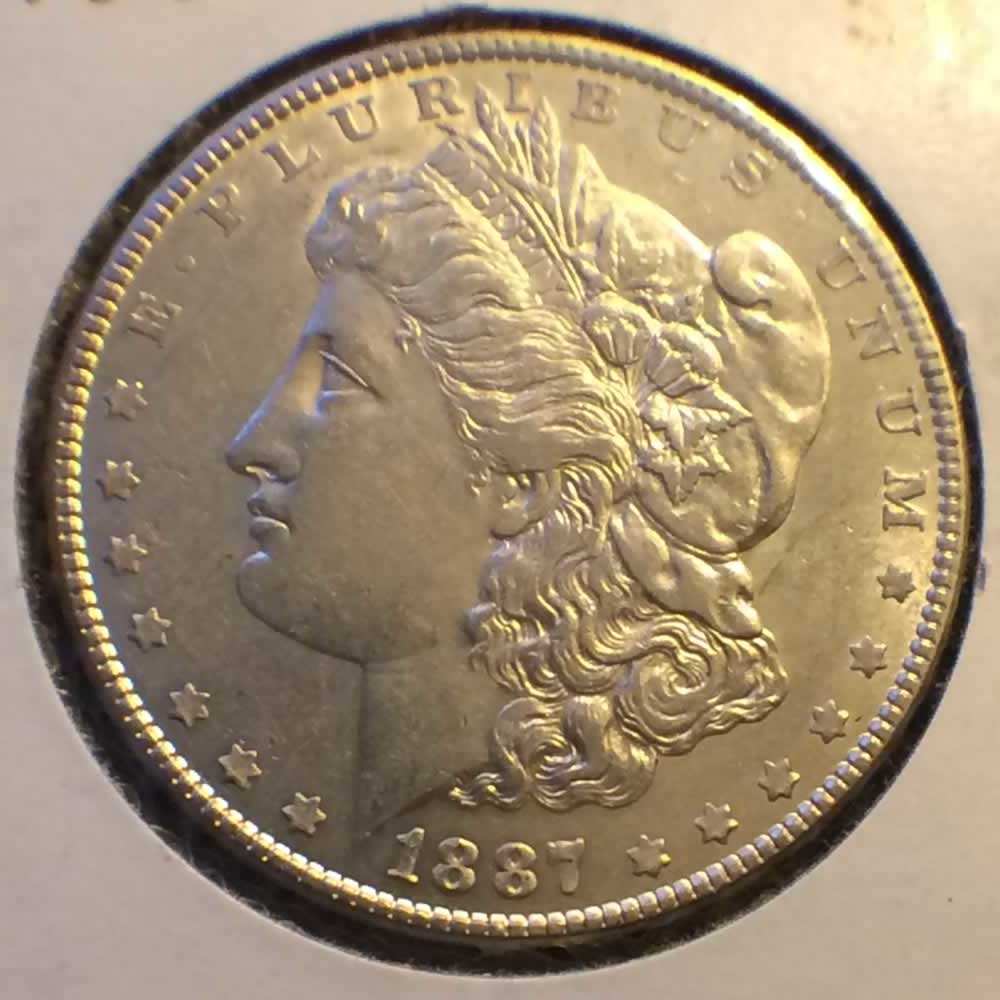 1887  Morgan Dollar 