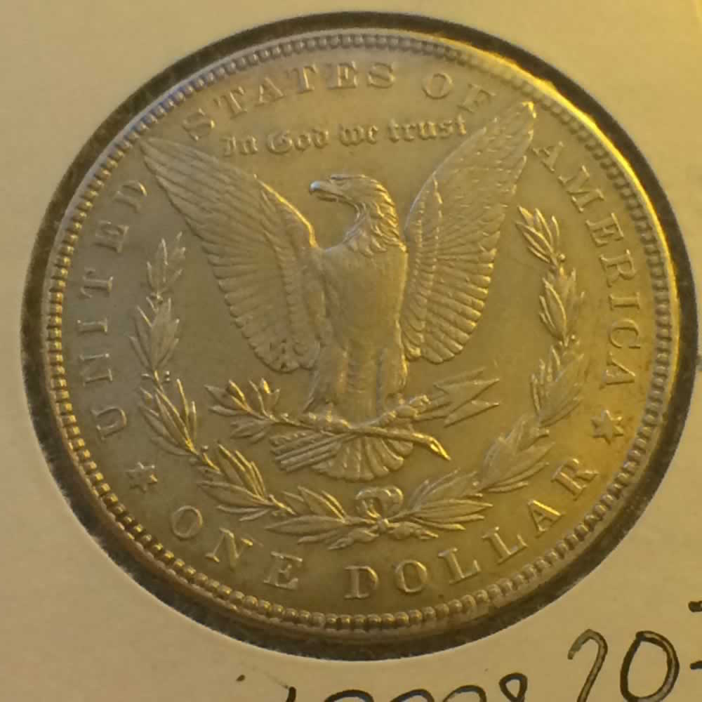 US 1887  Morgan Dollar ( S$1 ) - Reverse