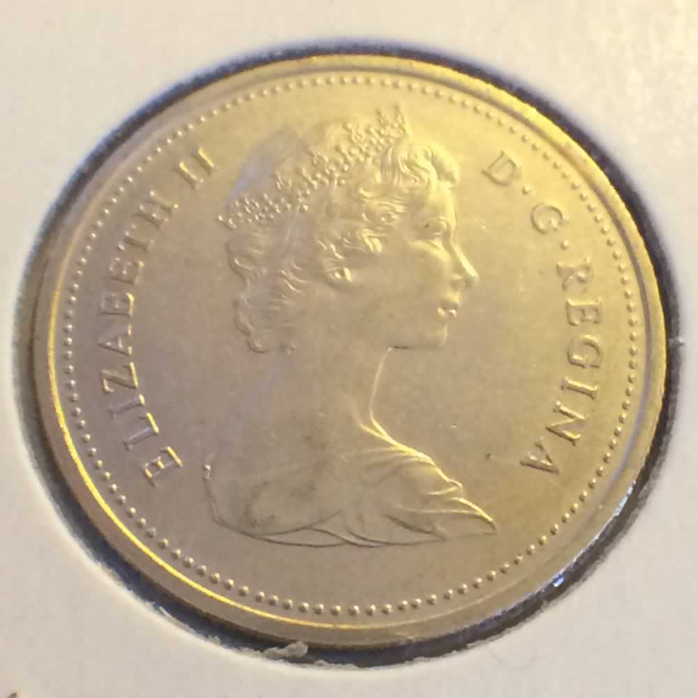 Canada 1985  Canadian Quarter ( C25C ) - Obverse