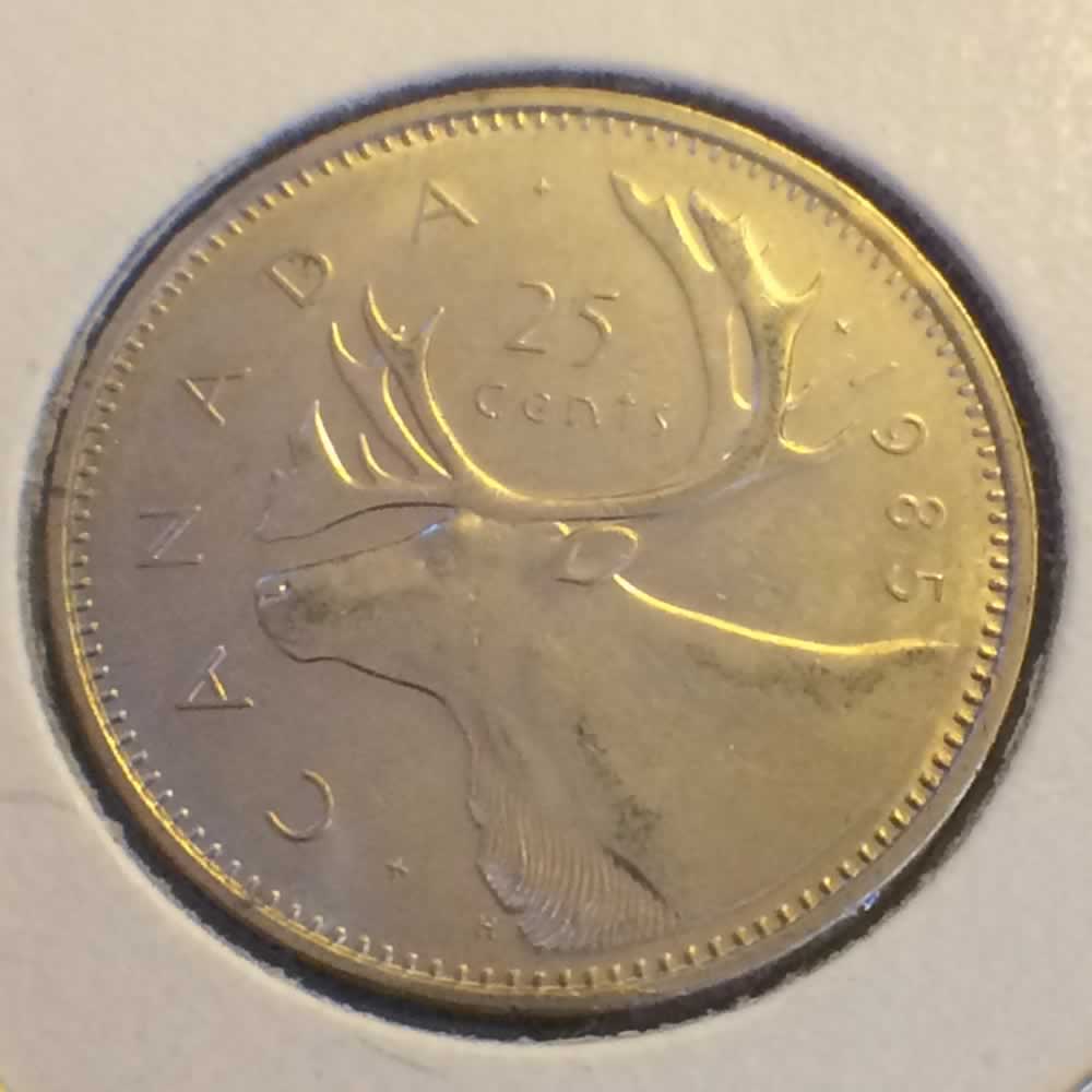 Canada 1985  Canadian Quarter ( C25C ) - Reverse