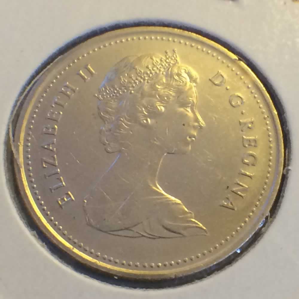 Canada 1984  Canadian Quarter ( C25C ) - Obverse