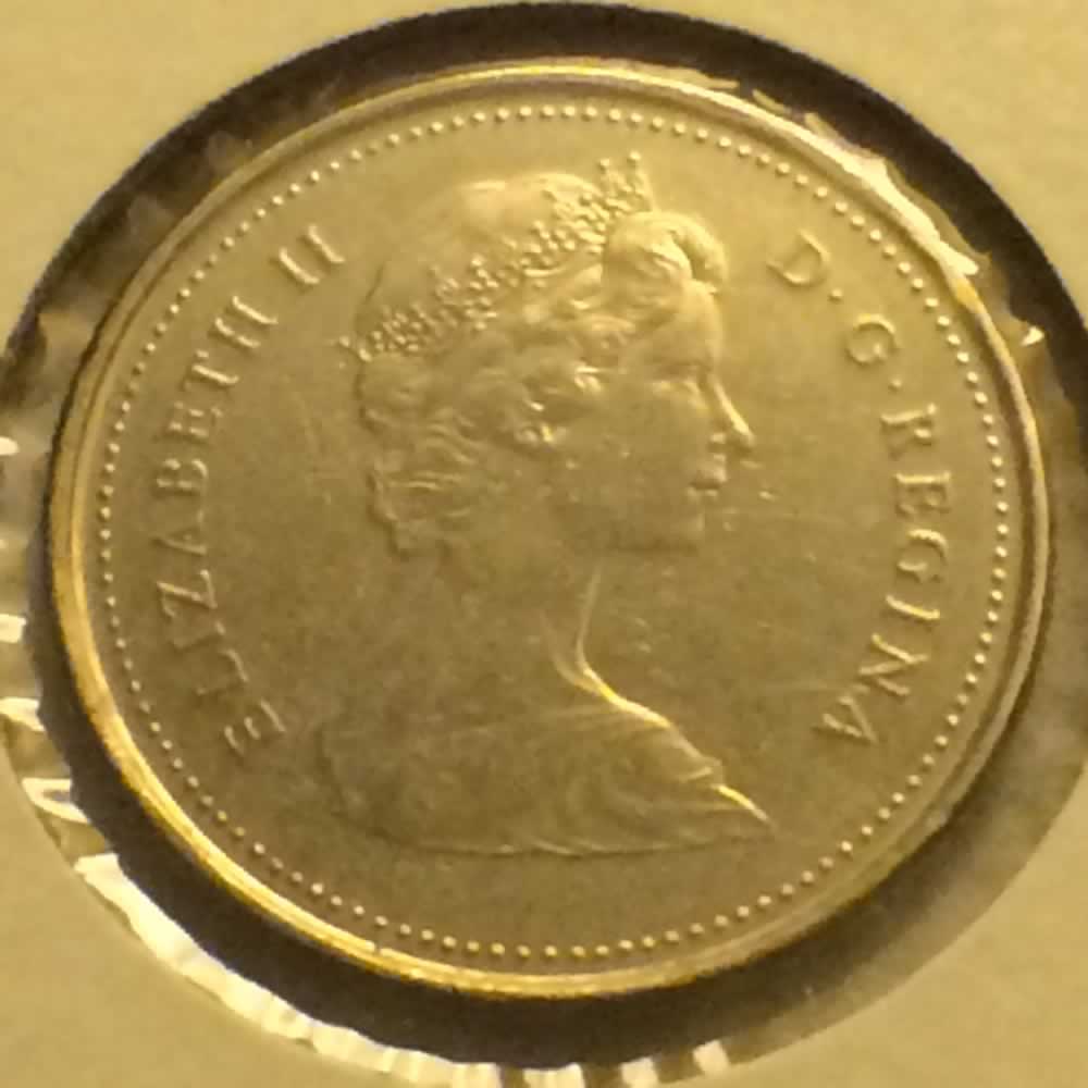 Canada 1981  Canadian Ten Cents ( C10C ) - Obverse