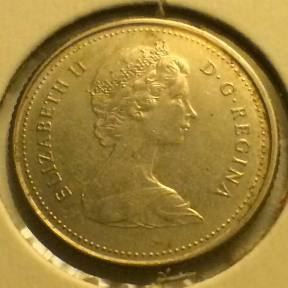 Canada 1983  Canadian Ten Cents ( C10C ) - Obverse