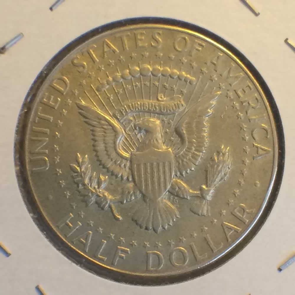 US 1967  Kennedy Half Dollar ( 50C ) - Reverse