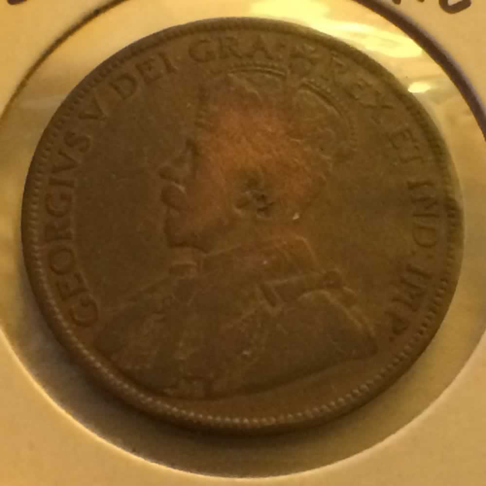 Canada 1917  Large Cent ( C1C ) - Obverse