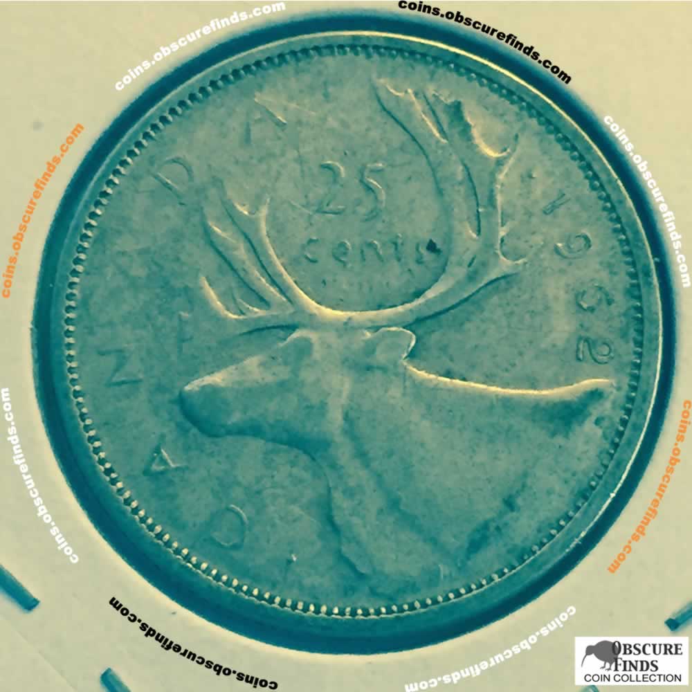 Canada 1962  Canadian Quarter ( CS25C ) - Reverse