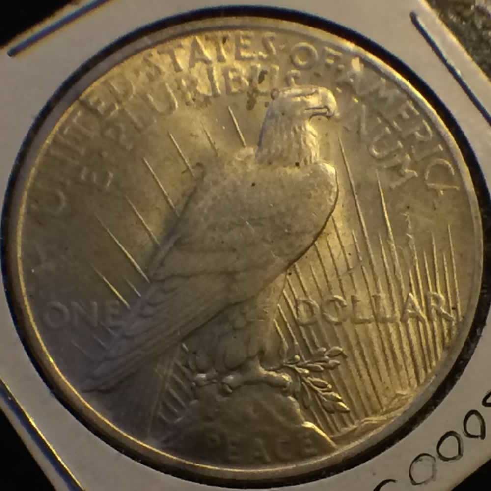 US 1922  Peace Dollar ( S$1 ) - Reverse