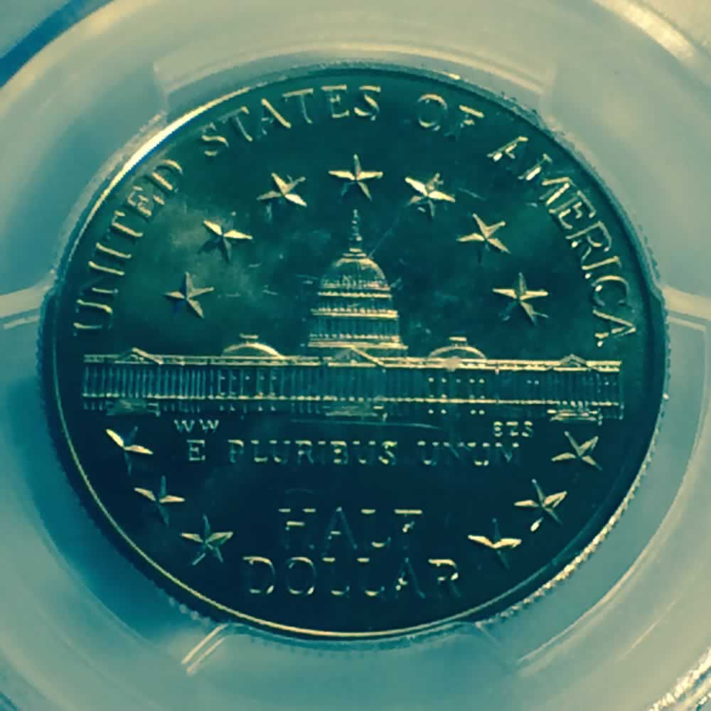 US 1989 S Congress Half Dollar ( 50C ) - Reverse