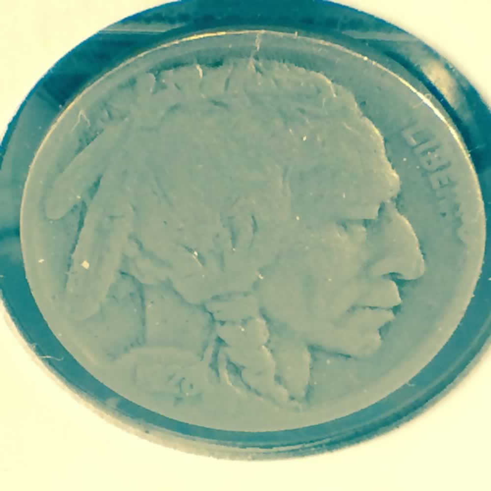 US 1928  Buffalo Nickel ( 5C ) - Obverse