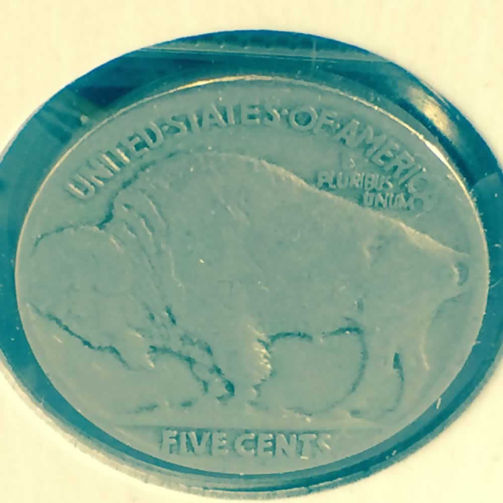 US 1926  Buffalo Nickel ( 5C ) - Reverse