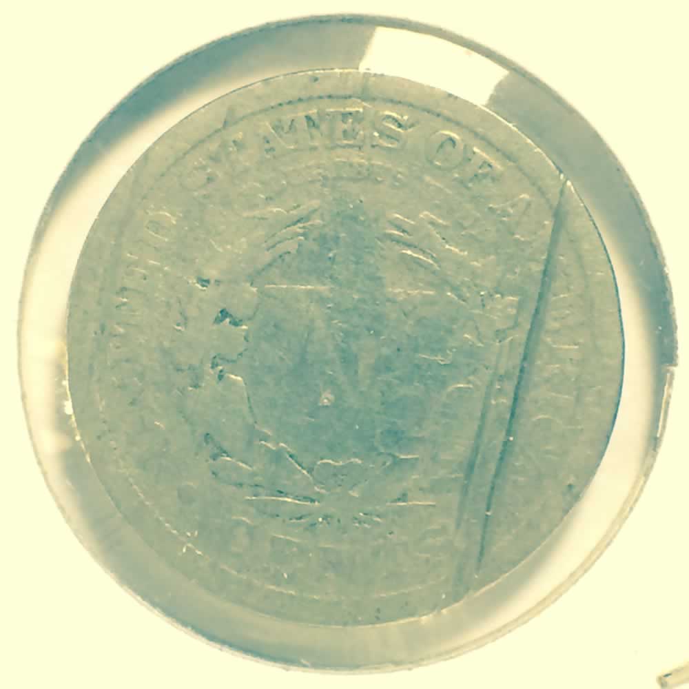 US 1910  Liberty Head 'V' Nickel ( 5C ) - Reverse