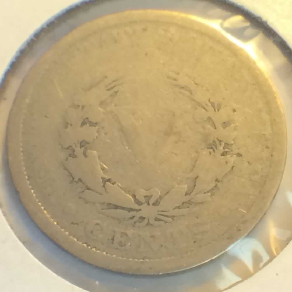 US 1906  Liberty Head V Nickel ( 5C ) - Reverse