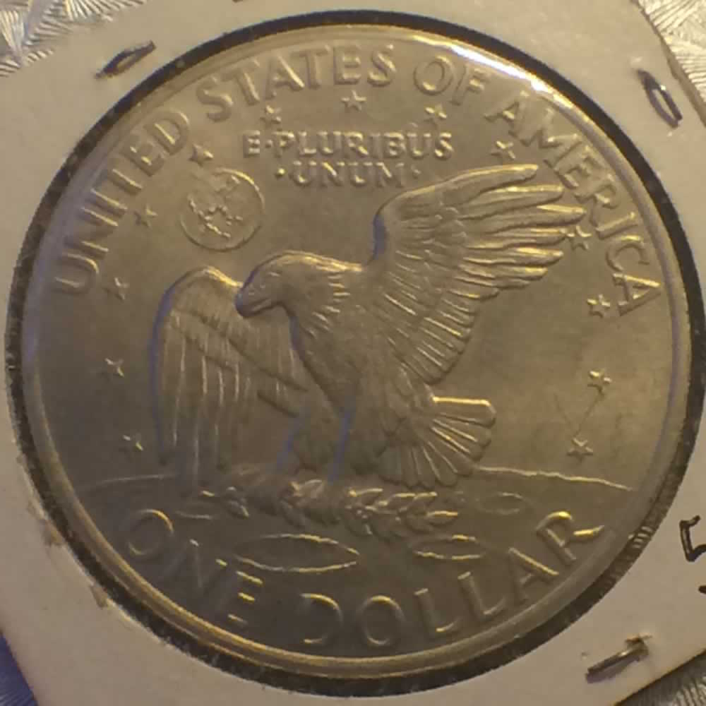 US 1971 D Eisenhower Dollar ( $1 ) - Reverse