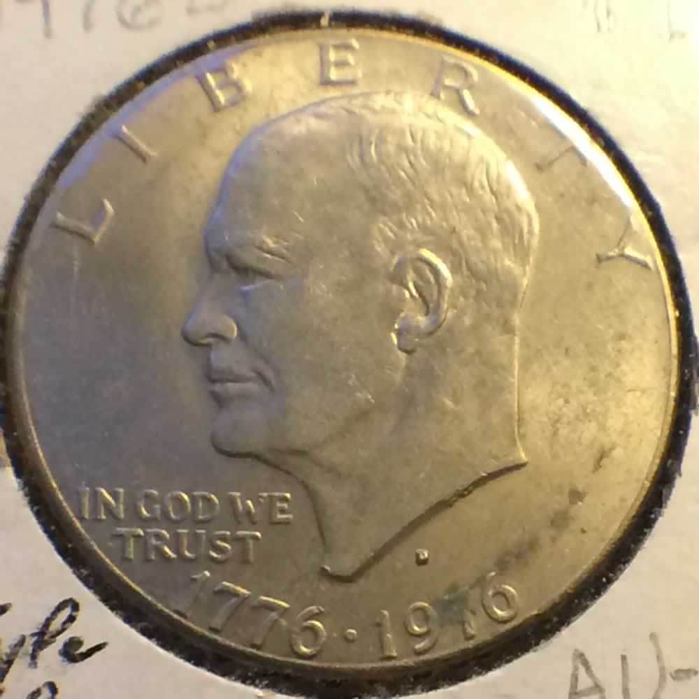 US 1976 D Eisenhower Dollar ( $1 ) - Obverse