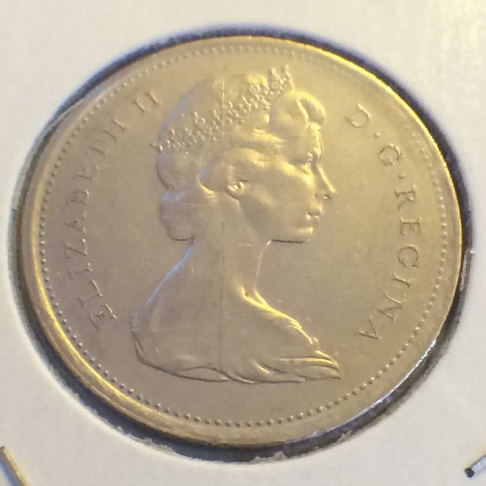 Canada 1969  Canadian Quarter ( C25C ) - Obverse