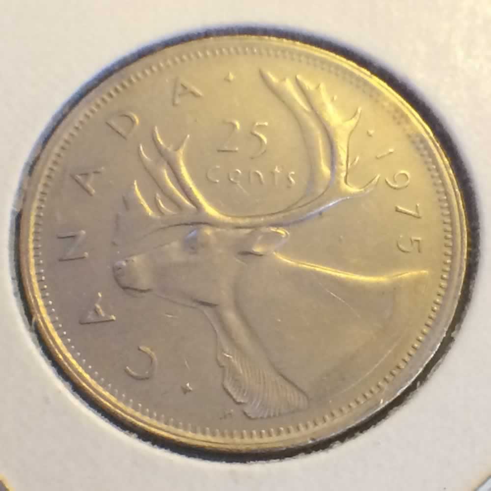 Canada 1975  Canadian Quarter ( C25C ) - Reverse