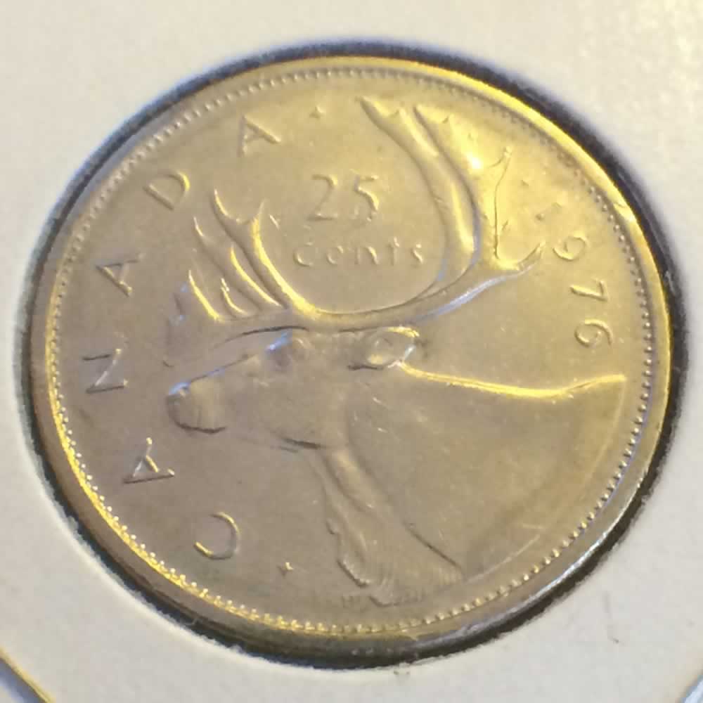 Canada 1976  Canadian Quarter ( C25C ) - Reverse