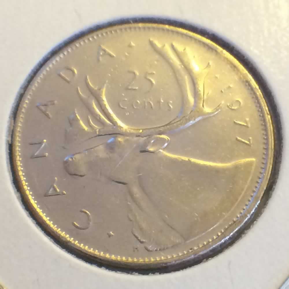 Canada 1977  Canadian Quarter ( C25C ) - Reverse