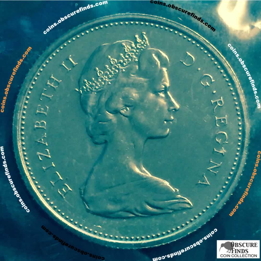 Canada 1968  Canadian 25 Cents RCM ( C25C ) - Obverse