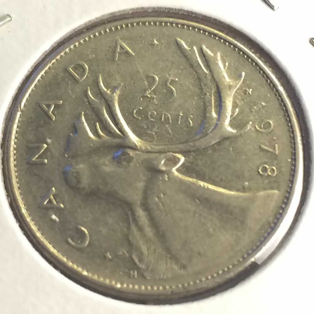 Canada 1978  Canadian Quarter ( C25C ) - Reverse