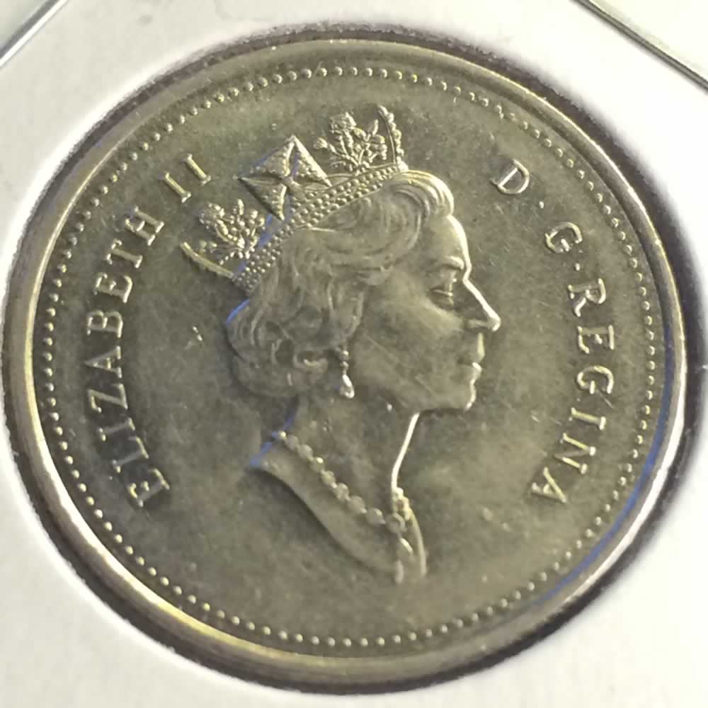 Canada 1995  Canadian Quarter ( C25C ) - Obverse