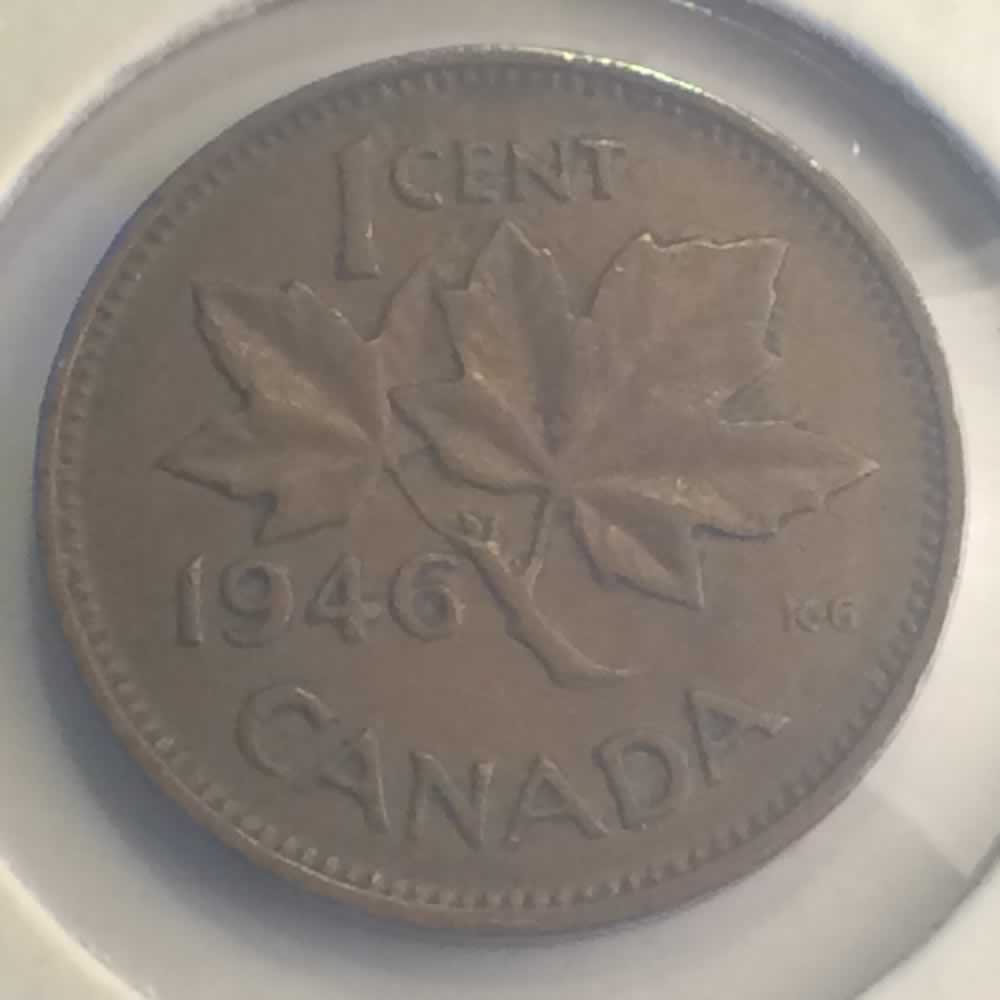 Canada 1946  George VI - Canadian Cent ( C1C ) - Reverse