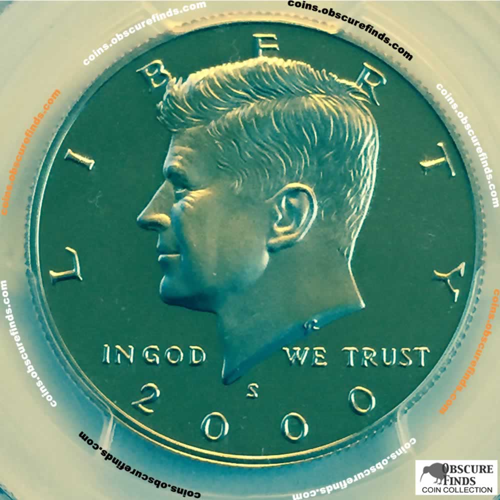 US 2000 S Kennedy Half Dollar ( 50C ) - Obverse