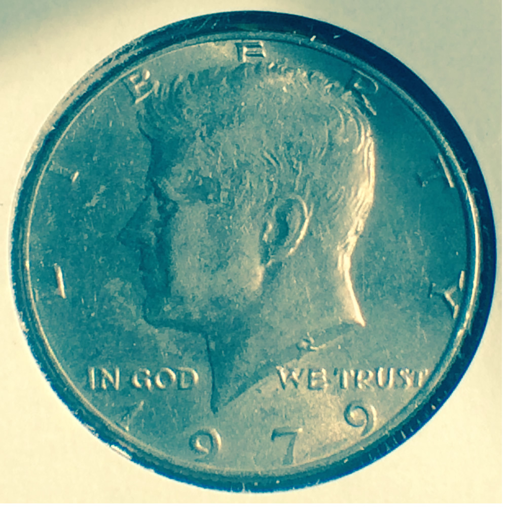 US 1979  Kennedy Half Dollar ( 50C ) - Obverse