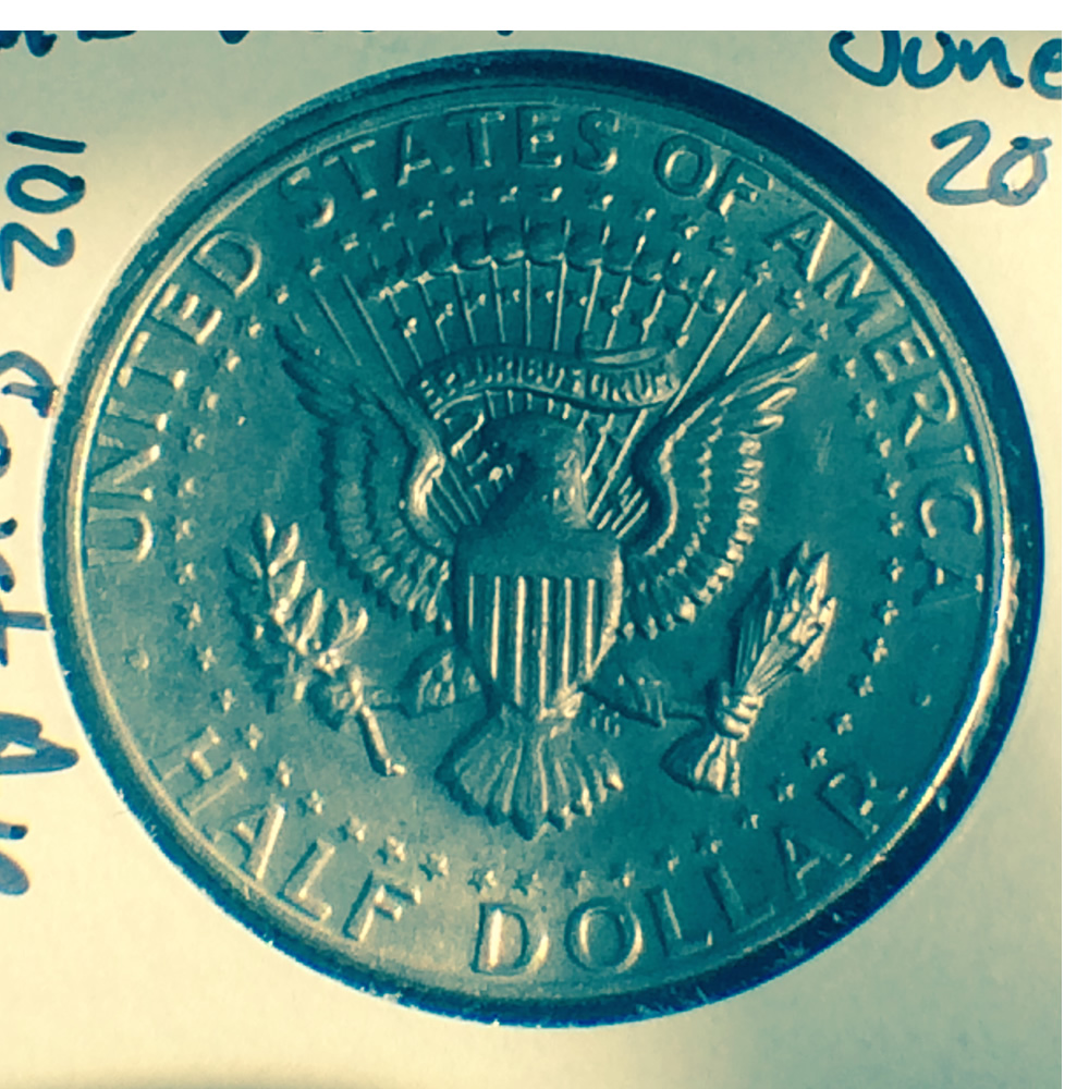 US 1979  Kennedy Half Dollar ( 50C ) - Reverse