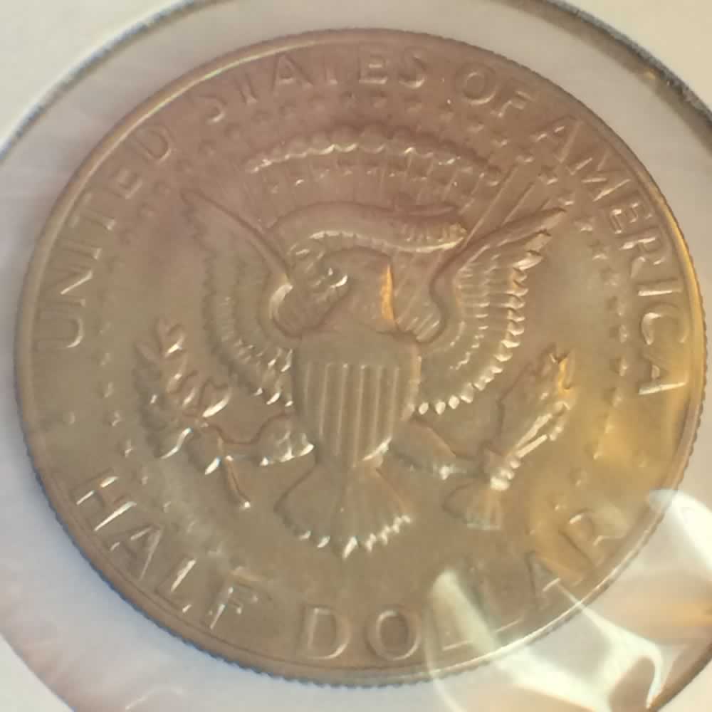 US 1972 D Kennedy Half Dollar ( 50C ) - Reverse